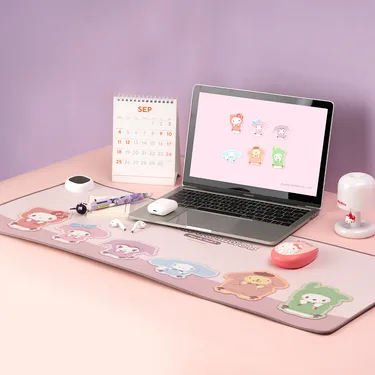 산리오 온열 장패드 마우스패드