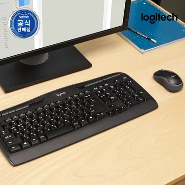 로지텍코리아 공식 MK330R 콤보 무선 키보드 마우스 세트